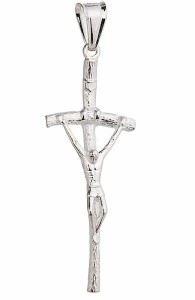 Srebrny Krzyżyk  Papieski pr 925 
