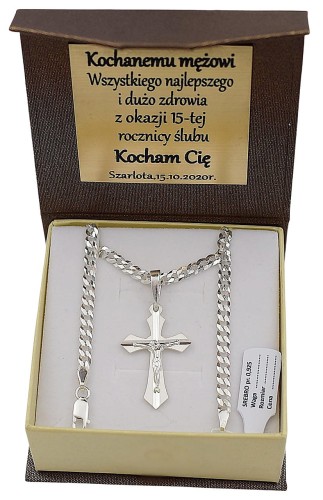 Lancuszek-Srebrny-Meski-z-Krzyzykiem-Pancerka-3-80-mm-pr-925-Grawer-Gratis-Kolekcja-JUBILER-ARGMETA.jpg
