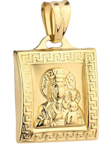 Medalik Złoty  Matka Boska w Obrazie pr. 585