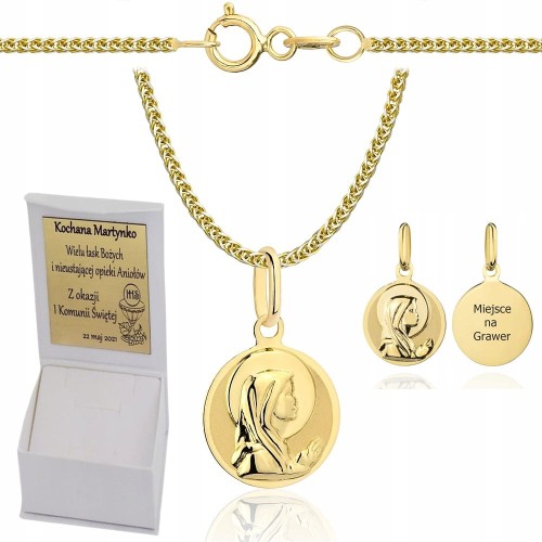 Zloty-Lancuszek-z-Medalikiem-Pelny-pr-585-na-Chrzest-Komunie-Grawer-Gratis765.jpg