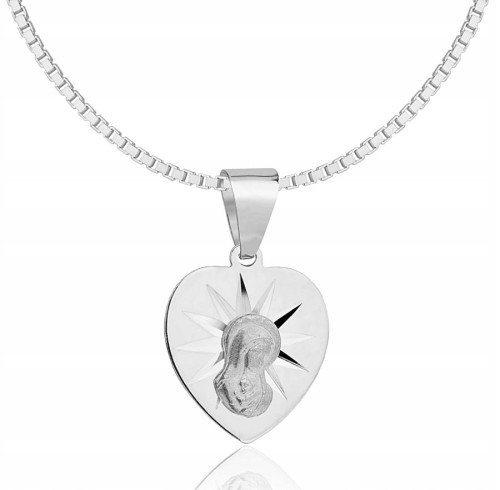 Lancuszek-Srebrny-Wenecjana-z-Medalikiem-Serduszko-pr-925-Grawer-Gratis-EAN-GTIN-5905132221437.jpg