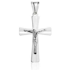 Srebrny Krzyżyk z Jezusem  pr 925 