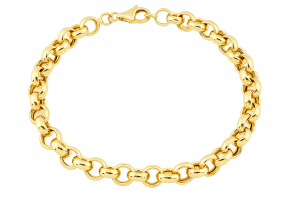 Bransoletka Złota ROLO Gruba  6,50 mm pr 585 Grawer Gratis        