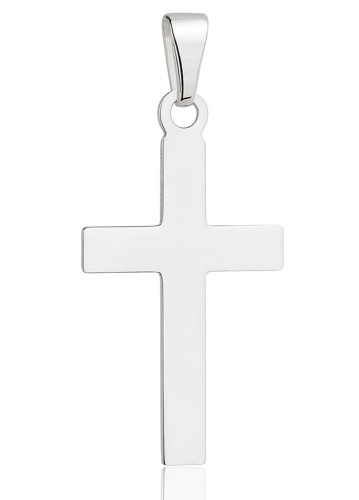 Srebrny Krzyżyk Gładki  pr 925   