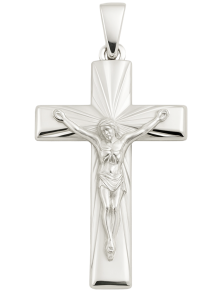 Srebrny Krzyżyk z Jezusem  pr 925  