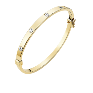Bransoletka Złota Damska Sztywna Bangle  pr 585  