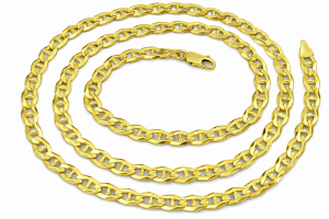 Złoty Łańcuszek Męski Gucci Mariner Pełny 5,20 mm pr 585