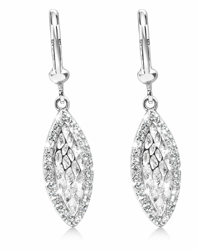 Srebrne Kolczyki  Wiszące  pr 925 