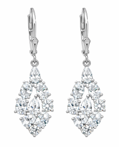  Kolczyki Srebrne  Wiszące z Cyrkoniami  pr 925  