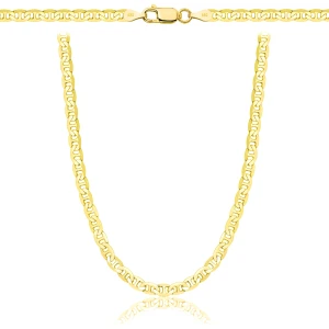 Srebrny Łańcuszek Pozłacany Gucci Pełny 3,50 mm pr 925 Grawer Gratis 