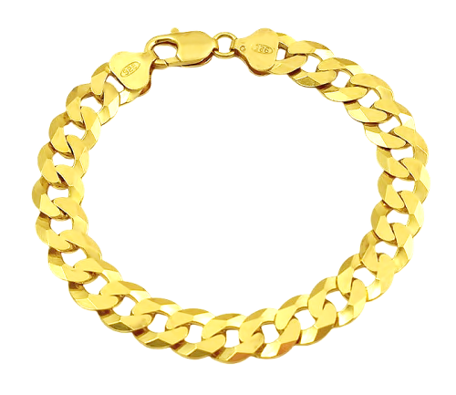 Srebrna Bransoletka  Pancerka 10,50 mm Pozłacana pr 925 Grawer  Gratis