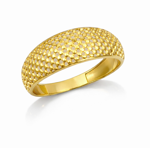 Złoty Pierścionek Ażurowy  roz. 14  pr 585   