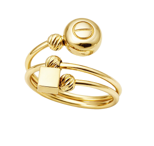 Złoty Pierścionek pr 585 Nowoczesna Elegancja roz. 20  pr 585  