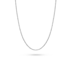 Łańcuszek Srebrny Kostka Wenecjana  1,20 mm pr  925 Grawer Gratis