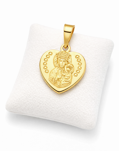 Złoty medalik z Matką Boską66.png