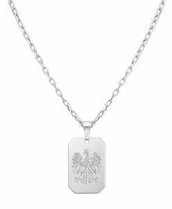 Łańcuszek Srebrny Ankier 3,20 mm z Nieśmiertelnikiem pr 925 Grawer Gratis 