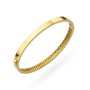 Bransoletka Złota Damska  Sztywna 4, 50 mm pr 585