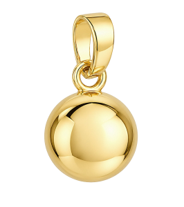  Zawieszka Złota Gładka Kuleczka 7 mm pr 585