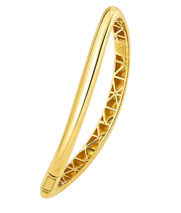 Złota Bransoletka Sztywna pr. 585 Elegancka i Ponadczasowa