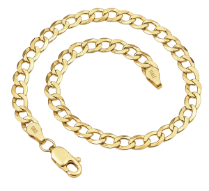 Bransoletka Złota Pancerka Pełna 4,30 mm Złoto 585